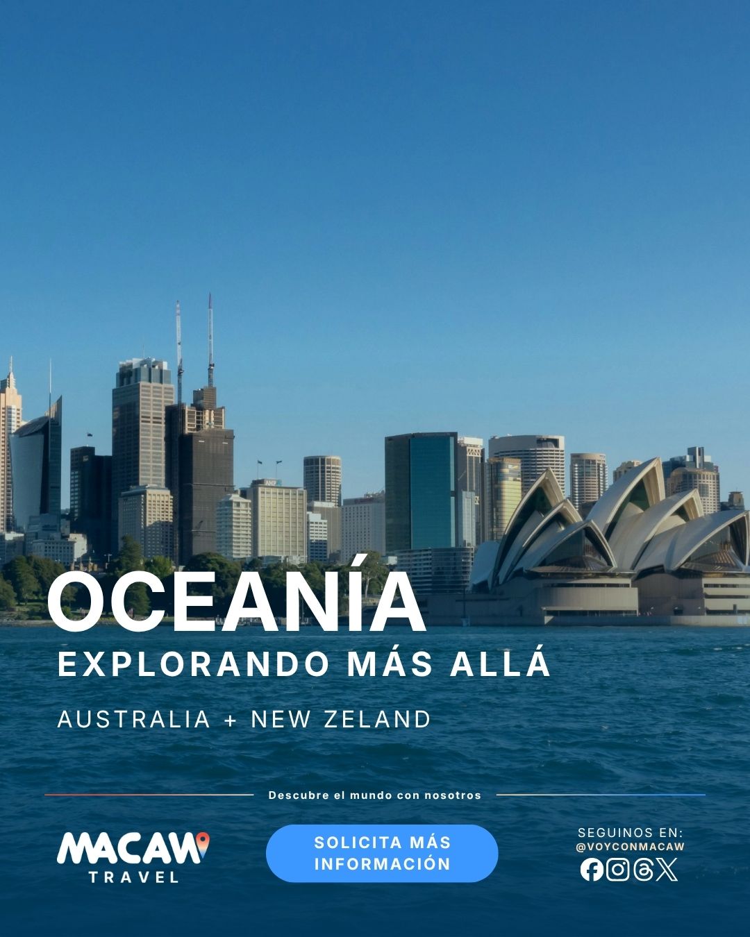 Oceanía, explorando más allá | Australia + New Zeland